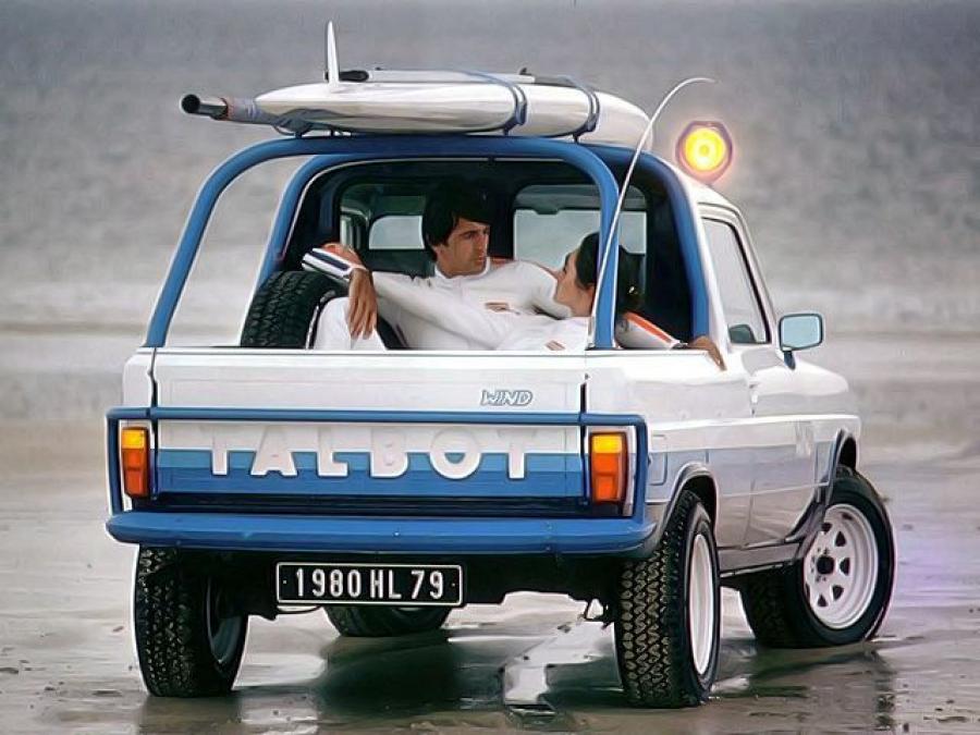  Talbot 1100 VF2 Wind Concept by Heuliez 1980 года  (фото 8 из 8)